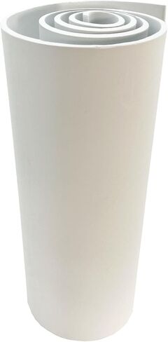 EVA Foam Roll | High Density 85kg/m3 | 5mm Thick | 48"x14" | Ideal for Cosplay, Crafts, DIY Projects (White 1pc) in Saudi Arabia