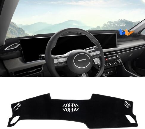 Autorder Dashboard Cover Mat for 2024 2025 Hyundai Sonata Accessories Dash Cover Upgrade Velvet Dash Mat UV Rays Protector in Saudi Arabia