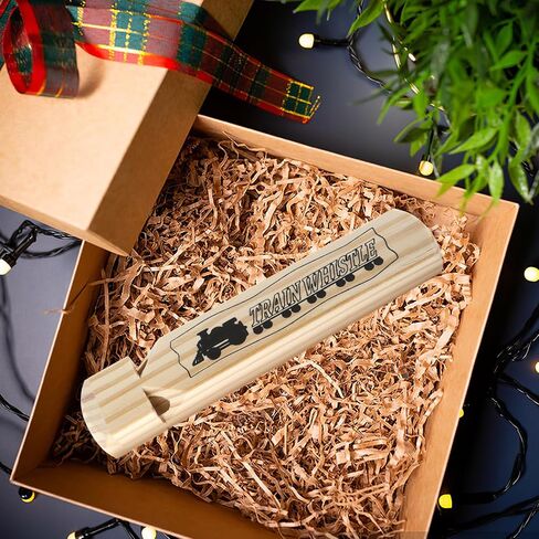 Train Whistle Noisemakers 4 Tone Solid Wooden Train Whistle Noisemakers Train Toy Slide Whistle Noisemakers for Adults Birthday Party Favors Carnival Prize in Saudi Arabia