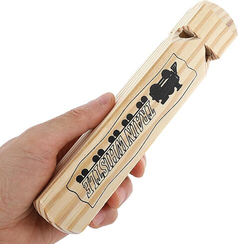 Train Whistle Noisemakers 4 Tone Solid Wooden Train Whistle Noisemakers Train Toy Slide Whistle Noisemakers for Adults Birthday Party Favors Carnival Prize in Saudi Arabia
