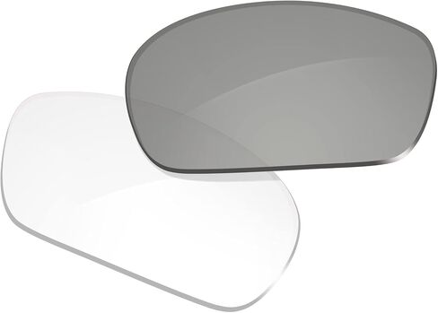 100% Precise-Fit Replacement Sunglass Lenses for Amazon Echo Frames (2nd Gen) 54mm - Photochromic Clear Non-polarized in Kuwait