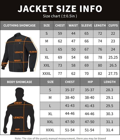 Men’s Heated Jacket with Battery, Windproof Bomber Jackets Winter Warm Casual Heating Coat with 5 Heating Areas in Saudi Arabia