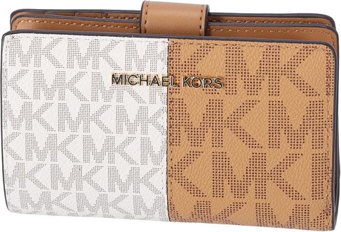 Michael Kors Jet Set Travel Medium Bifold Card Wallet Deer Multi MK in Kuwait