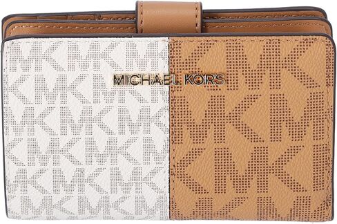 Michael Kors Jet Set Travel Medium Bifold Card Wallet Deer Multi MK in Kuwait