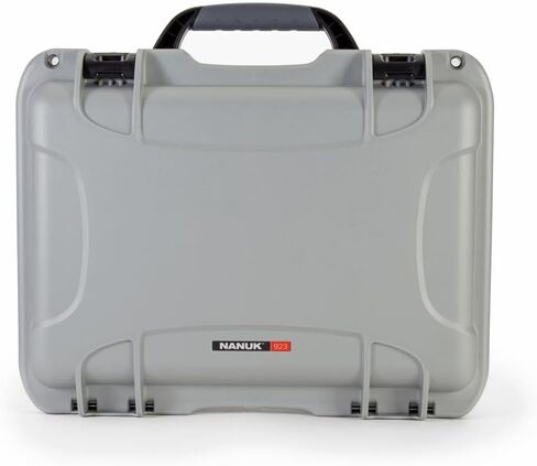 Nanuk 923-1001 Waterproof Hard Case with Foam Insert and Incorporated TSA Approved Travel Lock Latches - Black, Medium Series in Kuwait