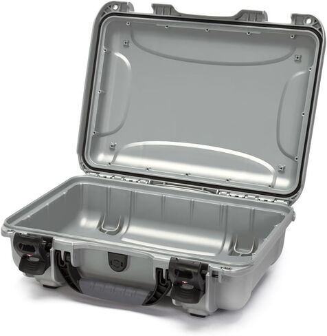 Nanuk 923-1001 Waterproof Hard Case with Foam Insert and Incorporated TSA Approved Travel Lock Latches - Black, Medium Series in Kuwait