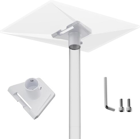 Starlink Gen 3 Pole Mount، محول أنابيب معدنية لـ Starlink Gen3/V3 RV ومجموعة تثبيت السقف لحامل الأطباق القياسي V3 Starlink in Kuwait