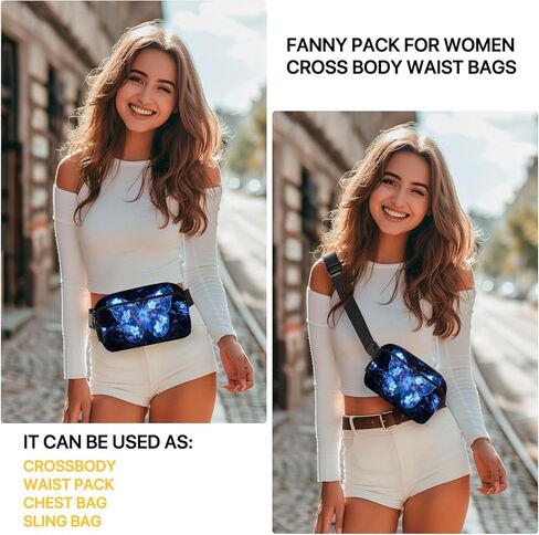 Cat Fanny Pack for Women Belt Bag Casual Waist Bags for Running Workout Hiking Traveling in Saudi Arabia