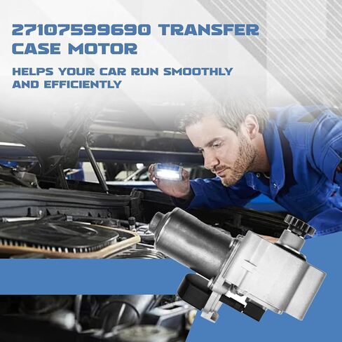 27107599690 Transfer Case Motor Actuato for 325xi 328xi 330xi 335xi 525xi E60 E90 3.0L Replaces 27107546671, 600-933, 27107599693, 27107613153 in Saudi Arabia