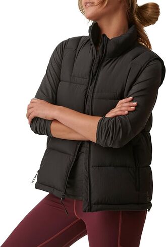 BASS OUTDOOR Women’s Puffer Vest – Quilted Gilet with Front Zipper in Saudi Arabia
