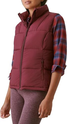 BASS OUTDOOR Women’s Puffer Vest – Quilted Gilet with Front Zipper in Saudi Arabia