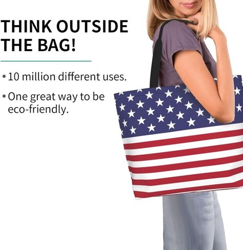 ASYG Cute Flag Tote Bag for Women and Men Reusable Shoulder Bags for Gym, Shopping, Beach,Travel in Saudi Arabia