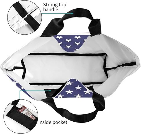 ASYG Cute Flag Tote Bag for Women and Men Reusable Shoulder Bags for Gym, Shopping, Beach,Travel in Saudi Arabia