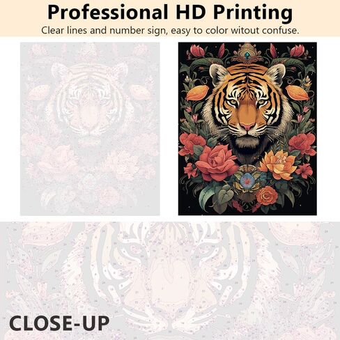 Landscape Paint by Numbers for Adults Beginners - Sunset Ocean Wave - DIY Adult Paint by Number Kits on Canvas with Brushes and Acrylic Pigment Without Frame for Home Office Wall Decor 16x20inch in Saudi Arabia