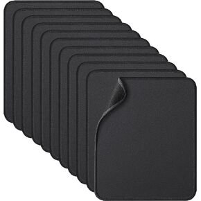 Zhithink 11 Pcs Computer Mouse Pad,Non-Slip Rubber Base and Textured Stitched Edge Mousepads,Mouse Pad Pack for Office and Home,10.2x8.2 Inches, 3 mm Thickness