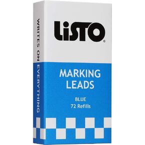 Listo 162 Marking Pencils Refill - Black, Box of 72, Grease Pencils/China Marking Pencils/Wax Pencils in Kuwait