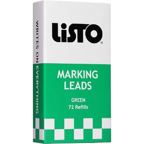 Listo 162 Marking Pencils Refill - Black, Box of 72, Grease Pencils/China Marking Pencils/Wax Pencils in Kuwait