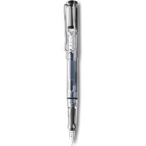LAMY Transparent Vista Fountain Pen with Medium Nib and Blue Ink (L12M)