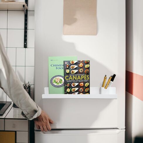 قطعتان من رف الكتب المغناطيسي للسبورة البيضاء، رف كتب مغناطيسي قابل لإعادة الاستخدام، حامل رف كتب مغناطيسي من الأكريليك مع قطعتين من حاوية القلم، رف عرض الكتب لمدرس الأطفال في الفصل الدراسي in Kuwait