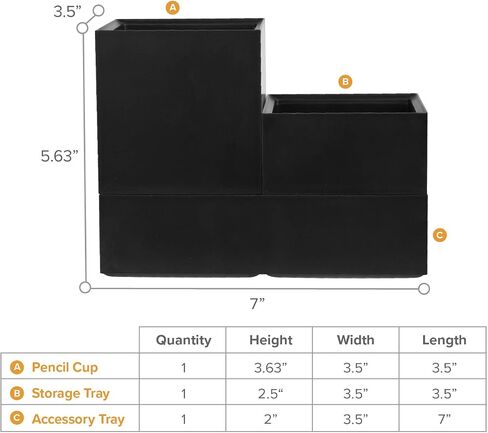 Bostitch Konnect Adjustable Monitor Riser with Drawer, Cell Phone Stand & Pencil Holder, Laptop Stand for Desk, 4 Height Levels, Cable Management & Rubber Feet in Saudi Arabia