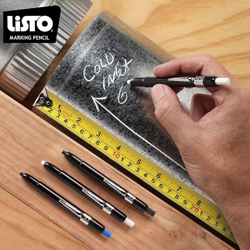إعادة تعبئة أقلام التحديد 162 من Listo - صندوق مكون من 72 قطعة، أقلام شحم / أقلام تحديد صينية / أقلام شمع - صنع في الولايات المتحدة الأمريكية (أزرق) in Kuwait