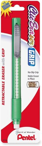 محايات Pentel® Clic®، ألوان أسطوانية متنوعة، عبوة من قطعتين in Saudi Arabia