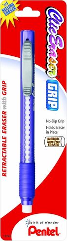 محايات Pentel® Clic®، ألوان أسطوانية متنوعة، عبوة من قطعتين in Saudi Arabia