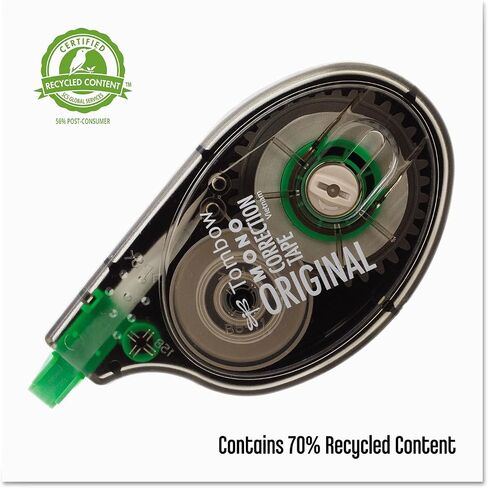 شريط تصحيح Tombow 68720، سطر واحد، قيمة Pk، 1/6 بوصة × 394 بوصة، 10/PK، WE in Saudi Arabia