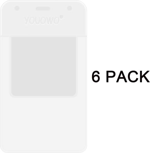 YOUOWO Pocket Protectors 6 Colours Heavy Duty for Shirts Lab Coats Pants Multi Purpose- Holds Pens Pointers Cards Pocket Protector for Pen Leaks (Multicolor-6Pack) in Kuwait
