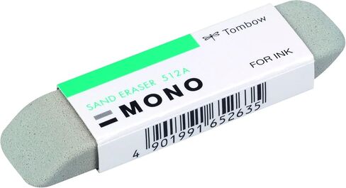 Tombow 57304 MONO Sand Eraser, Silica Eraser Designed to Remove Colored Pencil and Ink Markings in Saudi Arabia