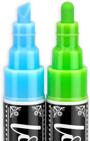 Loddie Doddie Chalk Markers, Liquid Chalk Pens, Reversible Tips, 24 Pack in Kuwait