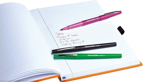 Paper Mate Flair Original Fibre-Tip Pen Assorted Colours - Pack of 3 in Saudi Arabia