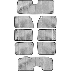 Window Sun Shade Full Set for 2020-2024 Jeep Gladiator(Not Suitable with Soft Top) in Saudi Arabia