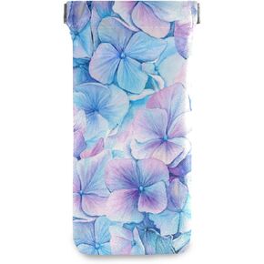 ALAZA Sunglasses Pouch Squeeze Top Eyeglass Case Portable Goggles Case Purple