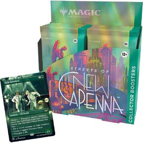 Magic: The Gathering Streets of New Capenna Collector Booster Box | 12 Packs + 1 Box Topper (181 Magic Cards)