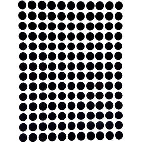 Royal Green Color Coding Labels 3/8 Round 10 mm - Dot Stickers - 0.375 inch Rounds White Sticker - 2100 Pack