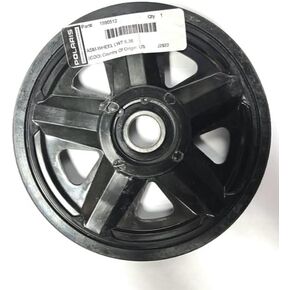 Polaris Snowmobile Suspension Rail Idler Wheel 6.38 in., Genuine OEM Part 1590512, Qty 1