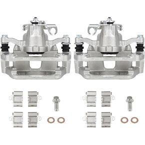 18B5399 18B5398 Rear Disc Brake Caliper with Bracket Fit for 2012-2020 Dodge Grand Caravan, 2013-2015 Ram C/V, 2012-2014 VW Routan