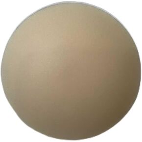 ZEEBRA Dressesmax Women's Round Invisible Silicone Adhesive Reusable Matte Nipple Cover Pasties With Travel Box