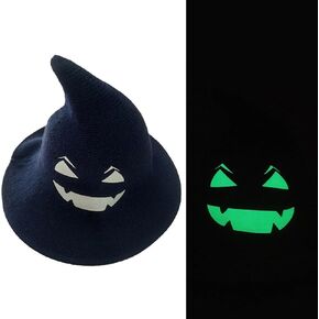 Fashion Dress Witch Hat Steeple Wool Wizard Hat for Womens and Mens