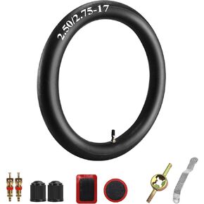 Inner Tubes 12.5x2.5 12.5x2.75 Bend Valve TR87 Schrader Tire Repair Tools Compatible with Razor Dirt Pocket MX350 MX400 X-Treme X-560 EZip E-500 E-750 E-900 E-1000 Electric Scooter Mine, 1Pcs