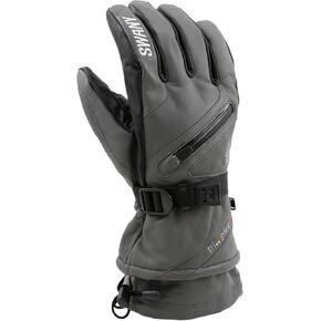 Swany Men's X-Cell 2.1 Sports Moisture-Wicking Quick-Drying Warm Durable Flexible Leather Winter Gloves