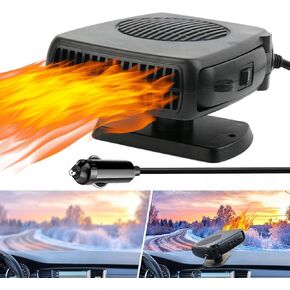سخان السيارة، 12 فولت 200 وات 2 في 1، سخان سيارة محمول، تسخين سريع، تذويب سريع، مزيل الضباب، مروحة تبريد حرارية، مجفف تلقائي، مزيل الصقيع للزجاج الأمامي، في ولاعة السجائر in Kuwait