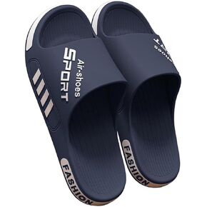 Beach Pool Slides Sandals for Men,Bathroom Shower Shoes,Couple Slides Slippers Outdoor Indoor,Home House Slide Sandals