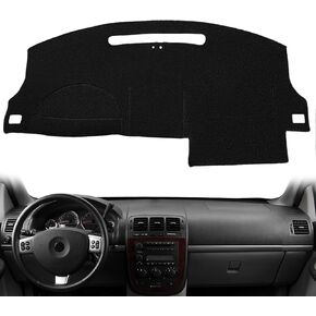 Dash Cover Mat Custom Fit for Chevy Chevrolet Uplander/Pontiac Montana 2005-2009，Buick Terraza/Saturn Relay 2005 2006 2007 (Black) K202