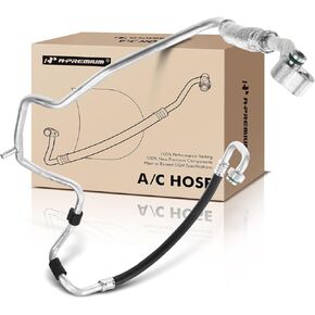 A-Premium A/C Suction Line Hose Assembly Compatible with Volkswagen Jetta 2005-2014, Tiguan Limited 2017-2018, Golf 2010-2014, Rabbit 2006-2009, Compressor to Evap