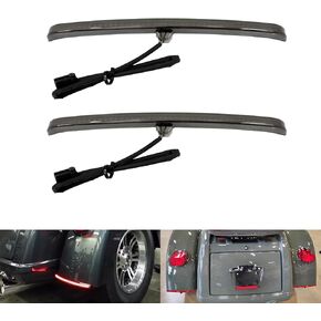 Motorcycle LED Rear Fender Blades Tail Light Brake Running Lamp Fit for Harley Tri Glide Ultra FLHTCUTG 2009-2024 (Red Lens)