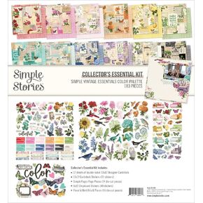 مجموعة Simple Stories الأساسية لهواة الجمع مقاس 30.48 سم × 30.48 سم - لوحة ألوان أساسية بسيطة عتيقة in Kuwait