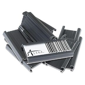 Alera ALESW59ST Shelf Labeler Tag, Gray, Pack of 10