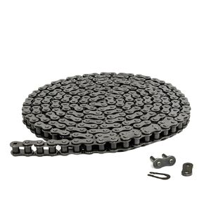 Jeremywell 41 Roller Chain 5 Feet with 1 Connecting Link + 1 Offset Link for Go Karts, Mini Bikes, Scooters, ATV, MTV, Dirt Bike and Other Industrial Machinery